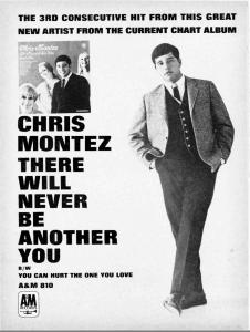 Chris Montez: Record World ad