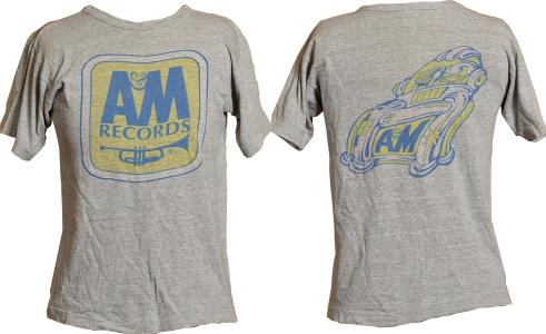A&M Records 1970s tee shirt