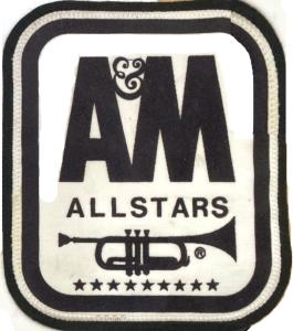 &M Records Allstars cloth patch