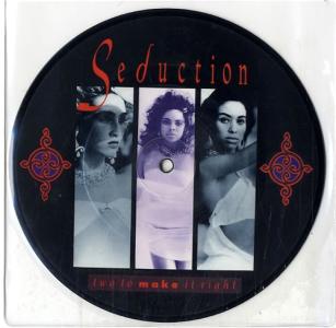 Seduction: Two to Make It Right Britain 7-inch picture disc