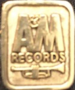 A&M Records lapel pin
