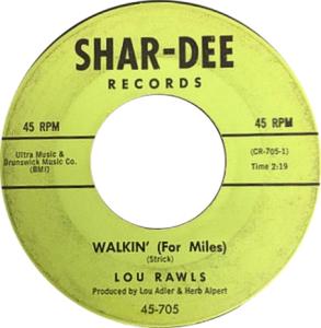Lou Rawls: Walkin' (For Miles)