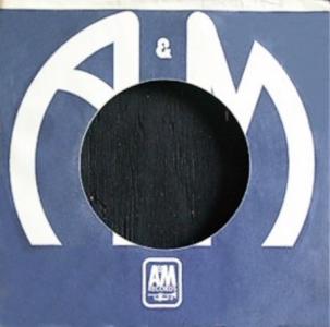 A&M Records Canada 7-inch sleeve