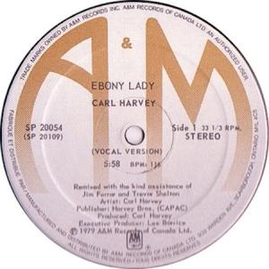 Carl Harvey: Ebony Lady