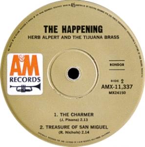 Herb Alpert & the Tijuana Brass Label