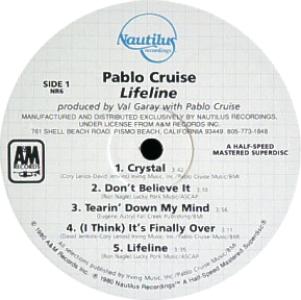 Pablo Cruise Audiophile, Label