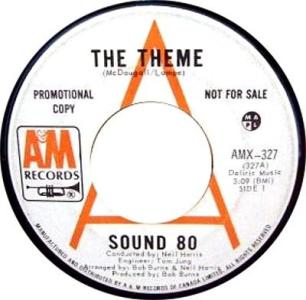 Sound 80: The Theme Canada 7-inch promo