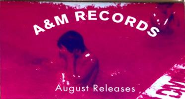 A&M Records August 1990 Releases US promo cassette