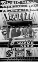 Squeeze: Toronto Canada April 1980 concert flyer
