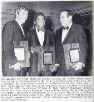 Burt Bacharach & Hal David May 27, 1969 award photo