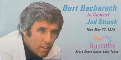 Burt Bacharach Postcard