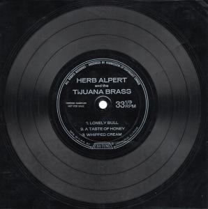 Herb Alpert & the Tijuana Brass flex disc from music book 