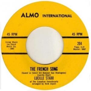 Lucille Starr: The French Song US 7-inch