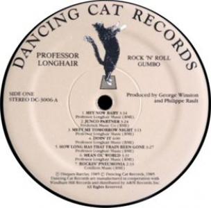 Dancing Cat album label