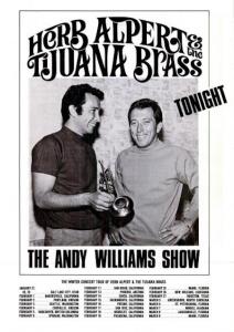 Herb Alpert & the Tijuana Brass: Billboard ad