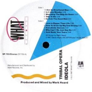 What? Records: US stock album label