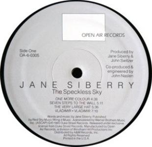 Open Air Records U.S. stock album label