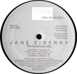 Open Air Records US stock album label
