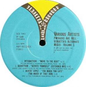 Vendetta Records: U.S. 12-inch sampler