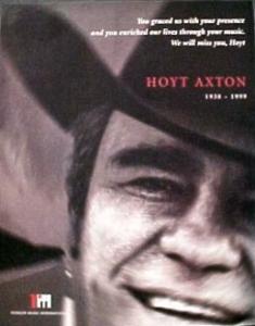 Hoyt Axton Memoriam