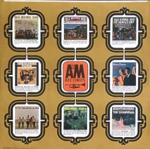 A&M album liner