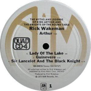 First edition printing by RCA Records of the new stock label released in 1987.