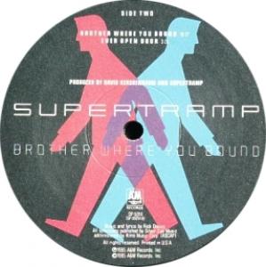 Supertramp custom album label