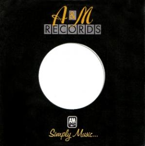 A&M Records, Ltd. 7-inch sleeve 1970s