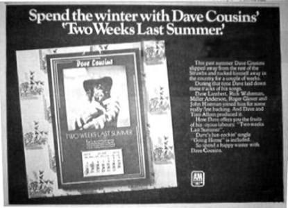 Dave Cousins British ad