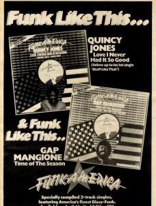 Quincy Jones, Gap Mangione