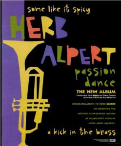 Herb Alpert: Passion Dance U.S. ad
