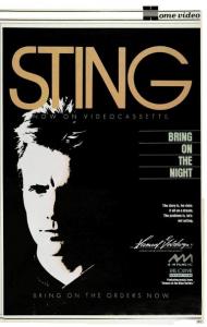 Sting: Bring On the Night U.S. video ad