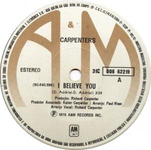 Single from 1978 pressed by EMI-Odeon