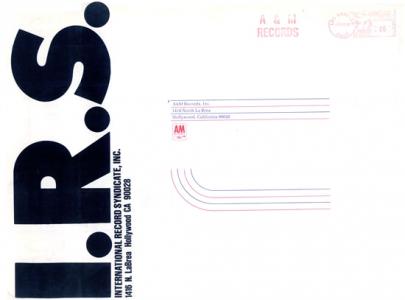 I.R.S. Records envelope