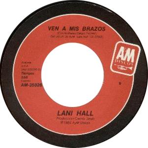 Lani Hall: Ven a Mis Brazos US 7-inch