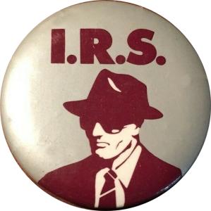 I.R.S. Records button