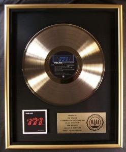 Police: Ghost In the Machine U.S. RIAA gold album