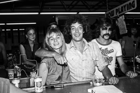 Babs Stock and Tim Curry