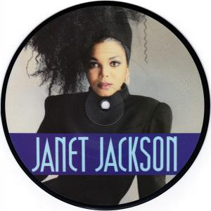 Janet Jackson: When I Think Of You Britain picture disc