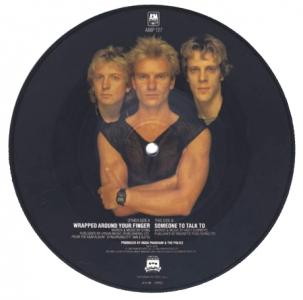Police: Wrapped Around Your Finger Britain picture disc
