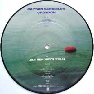 Captain Sensible: Croydon Britain 12-inch picture disc