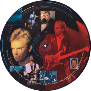 Sting: Dream Of the Blue Turtles Britain vinyl album picture disc