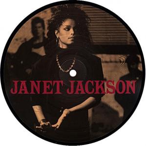 Janet Jackson: Let's Wait Awhile Britain 7-inch picture disc