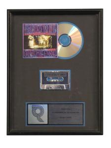 Temple of the Dog U.S. RIAA platinum