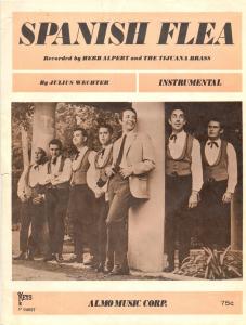 Herb Alpert & the Tijuana Brass: Spanish Flea U.S. sheet music
