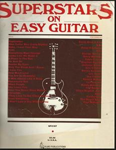 Superstars On Easy Guitar US Music Book
