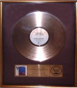 Chuck Mangione: Chase the Clouds Away U.S. RIAA gold album