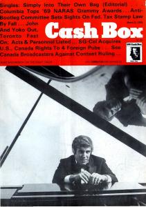 Burt Bacharach Cash Box cover 1970
