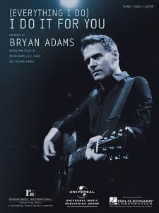 Bryan Adams: I Do It For You Britain sheet music