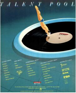 Attic Records: Talent Pool ad